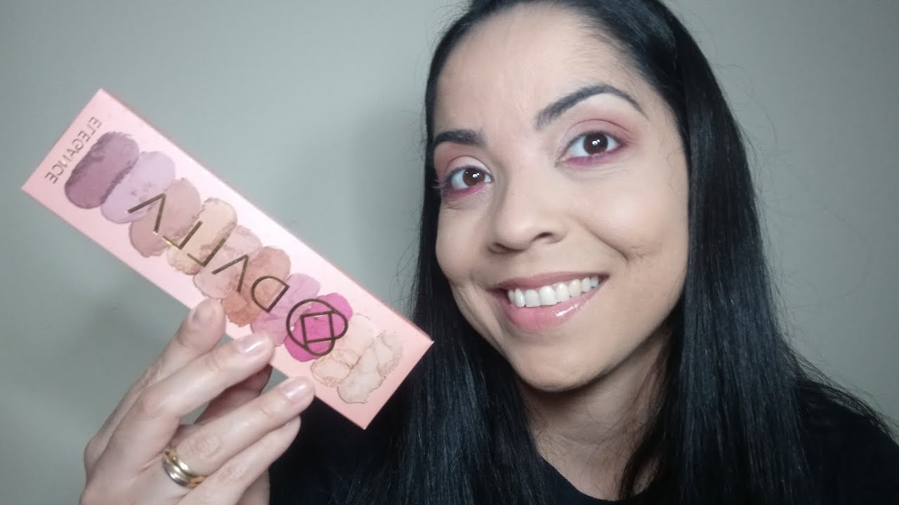Resenha Paleta Dalla Makeup ELEGANCE