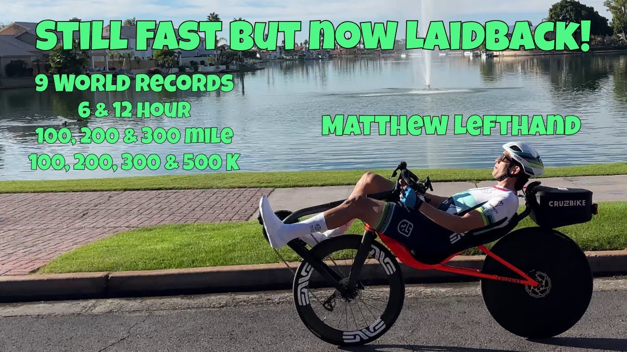 Young Upright Ultra Racer Now Breaking Records on Cruzbike!