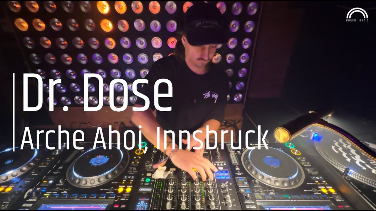 Dr. Dose at Arche Ahoi, Innsbruck (Techno DJ Set) | Bogen Radio