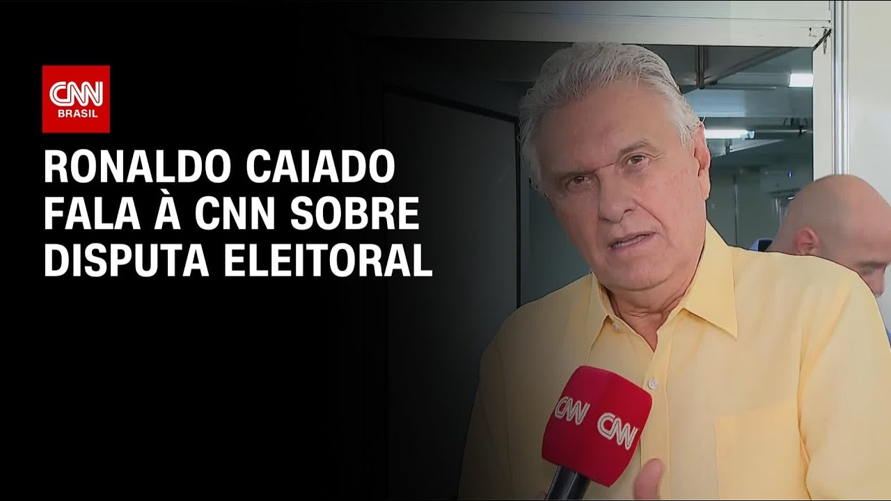 À CNN, Caiado repercute filiação ao PSD e disputa presidencial | AGORA CNN