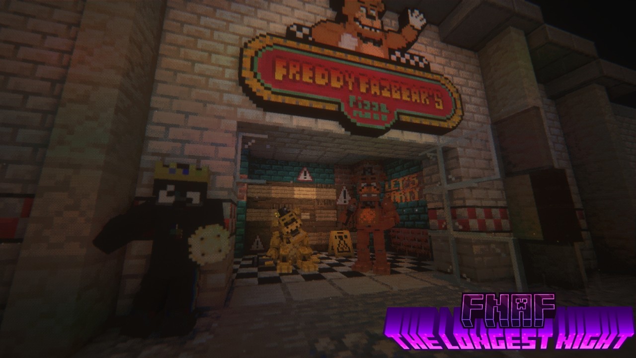 Модпак Minecraft Fnaf: The Longest Night