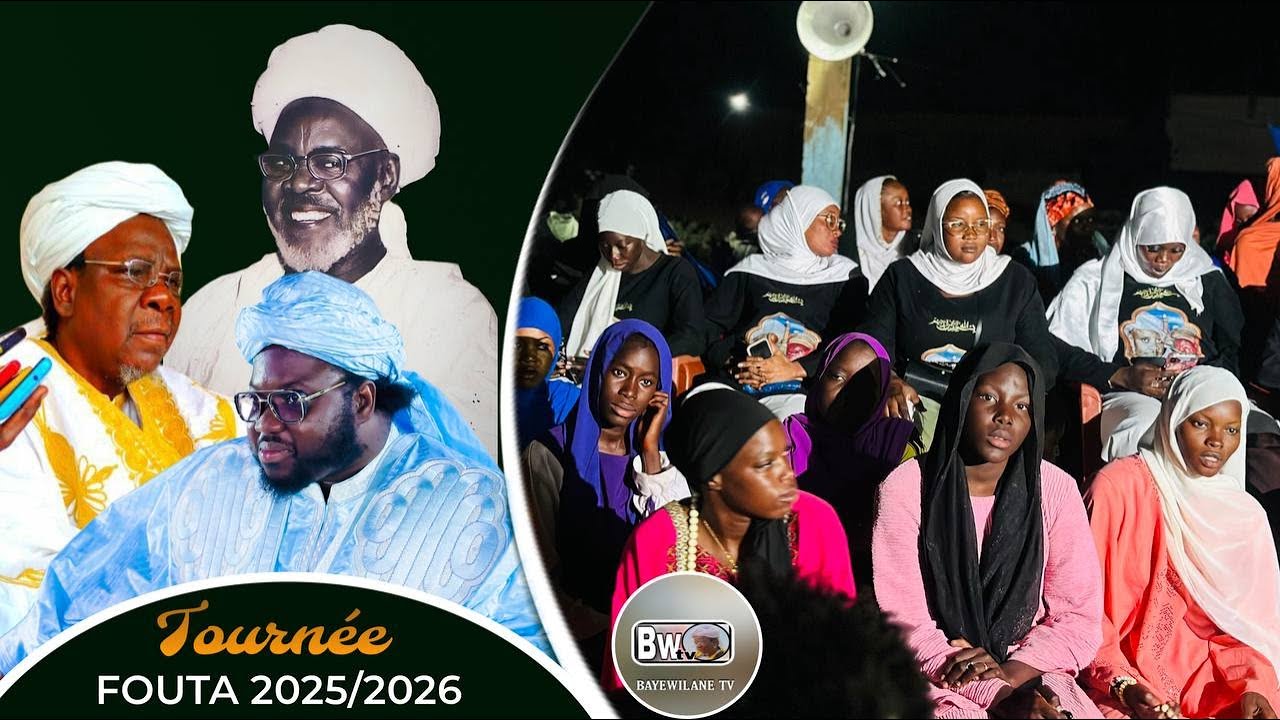 🔴DIRECT KAFFRINE ] Conferance de Cheikh Baye Euweul A Mogo Tournee Fouta 2025 2026