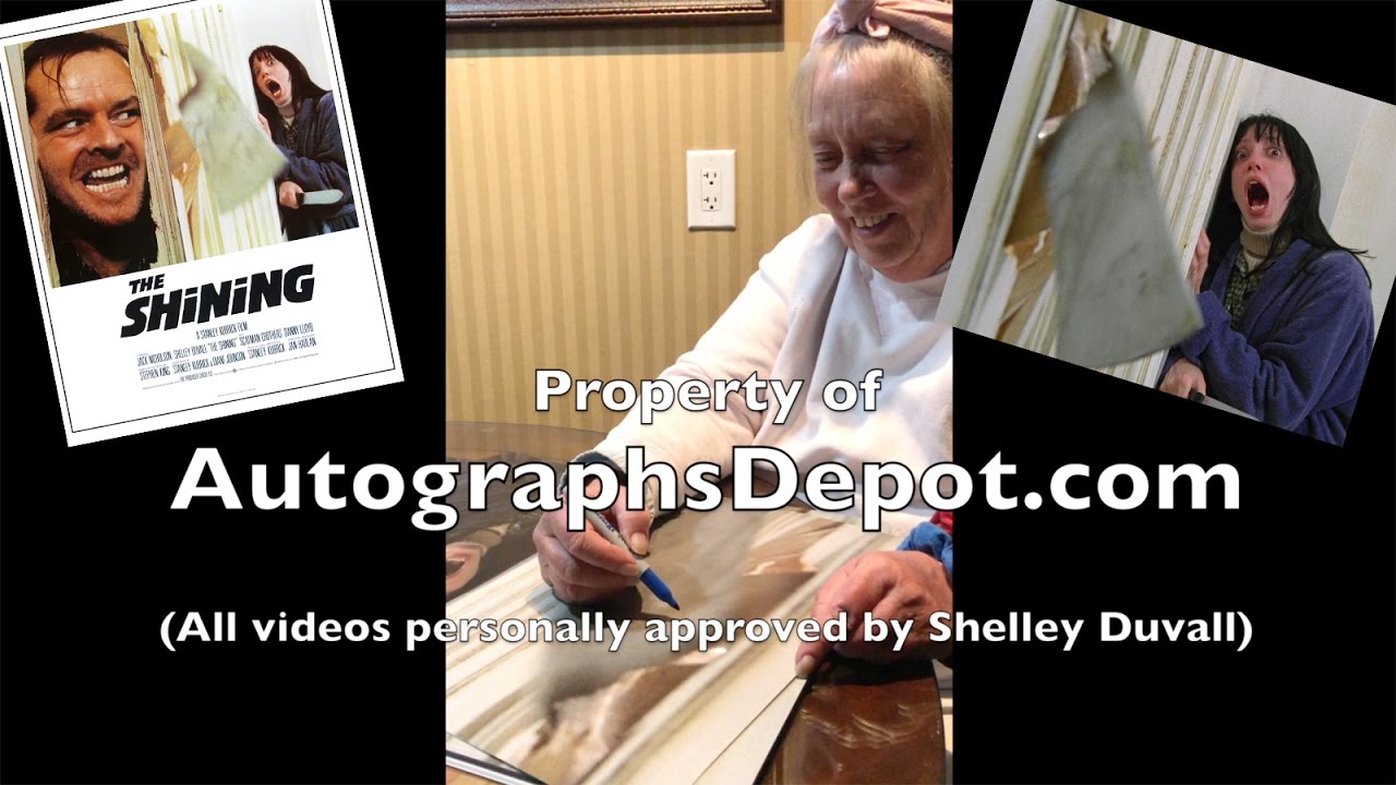 Autographs Depot's Shelley Duvall private autograph signing (11x14s, 16x20s, Posters, etc.)