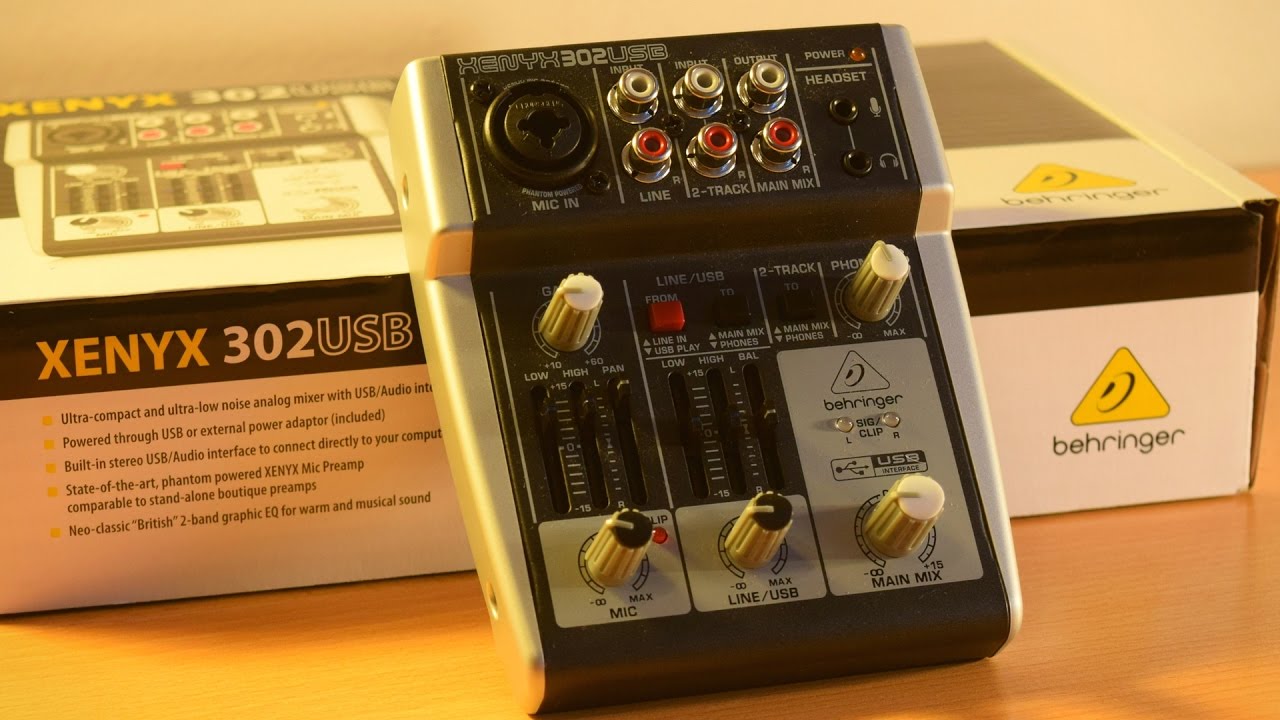 Behringer XENYX 302USB - The Best Budget Audio Interface/DJ Mixer?