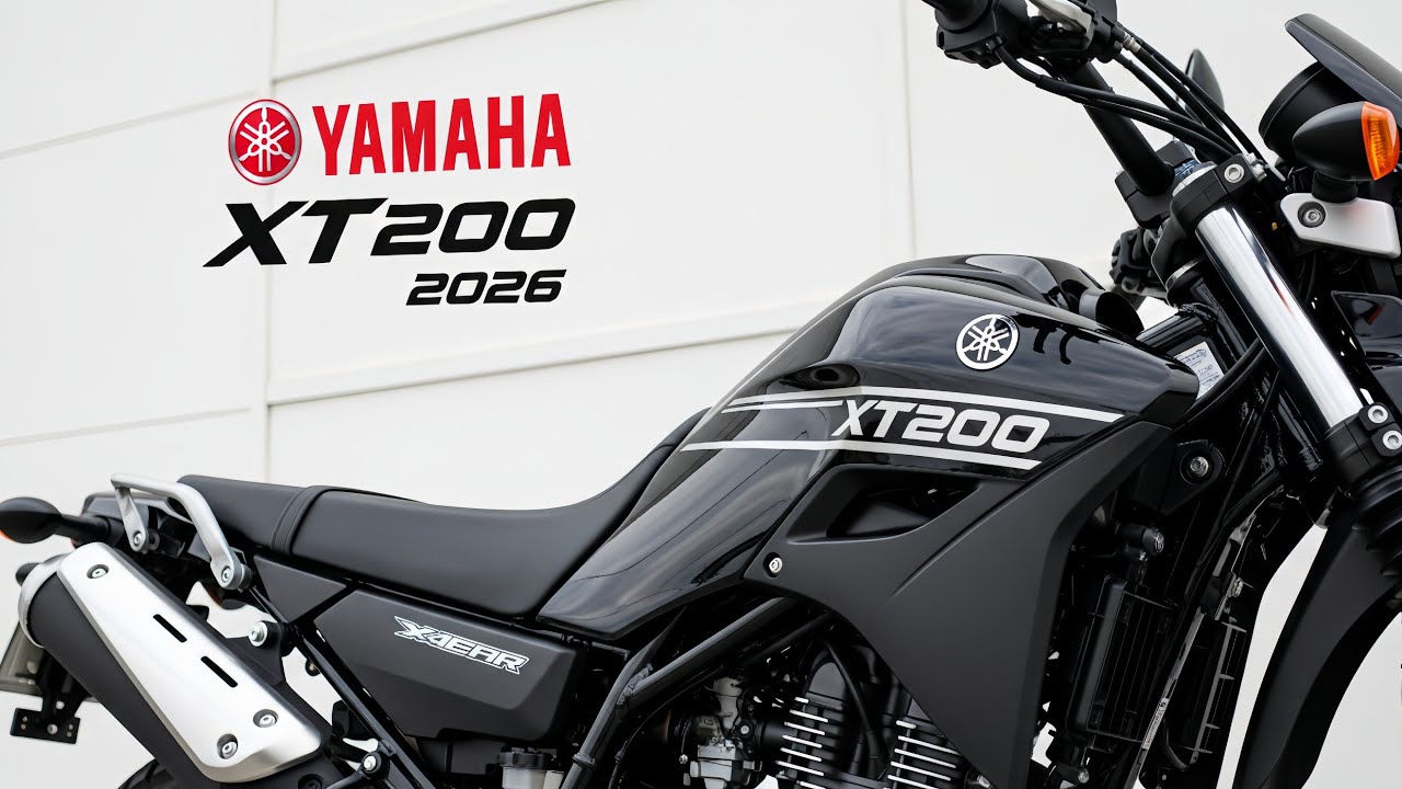Yamaha XT200 2026 года | Представлен лучший бюджетный мотоцикл для путешествий!
