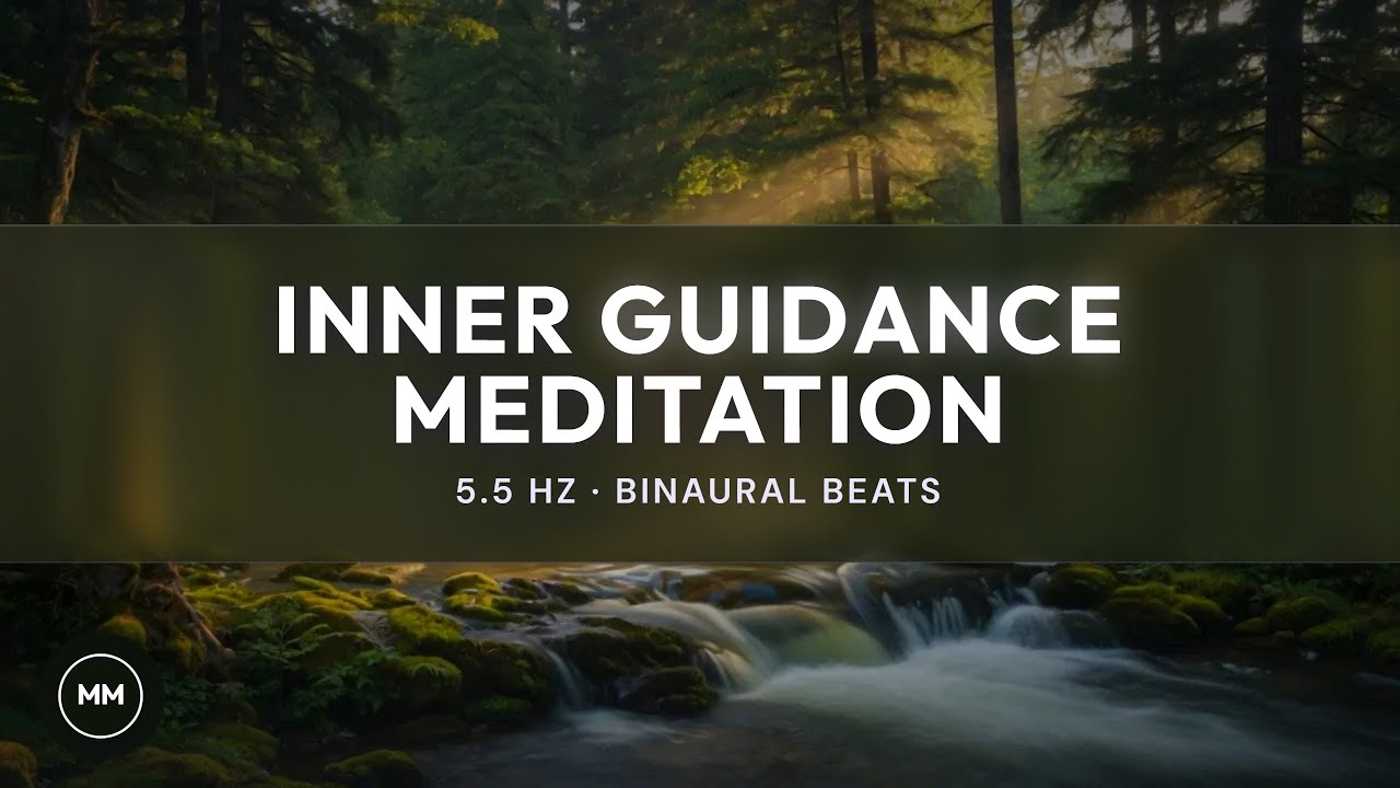 Inner Guidance - 5.5 Hz - Shows Vision of Growth Needed - Theta Waves - Binaural Beats Meditation