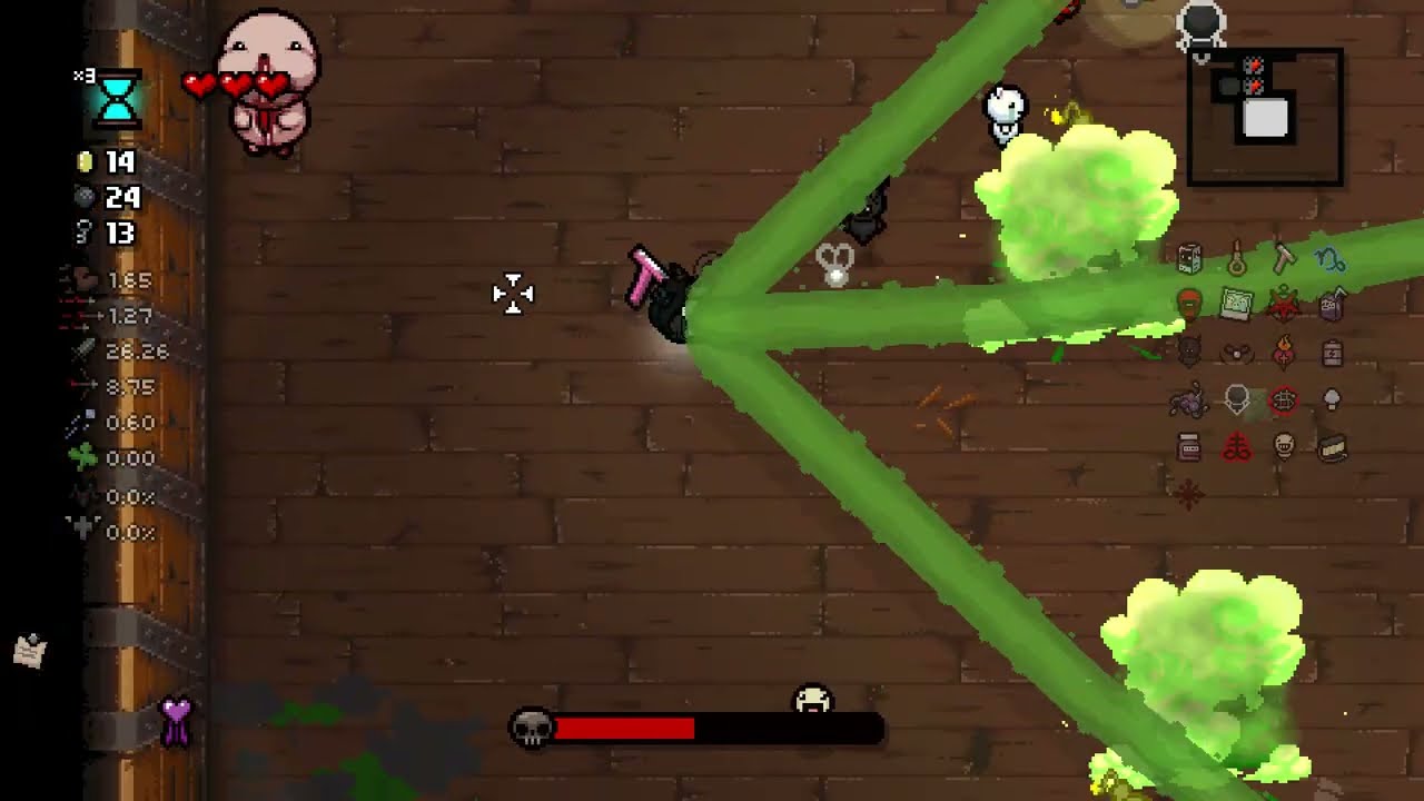 Binding of Isaac but I start with chaos part three (azazel edition)