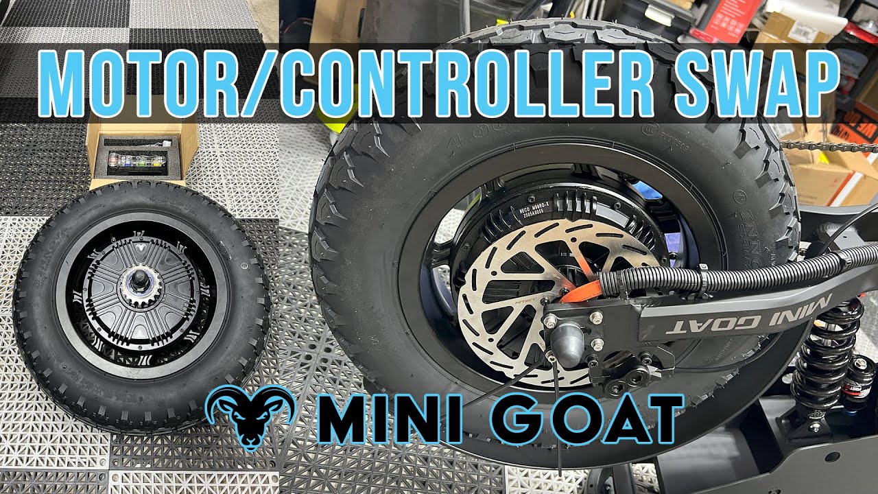 The Mini Goat got an INCREDIBLE upgrade! Is this the best Goat Power Bike yet? #ebike #electricbike