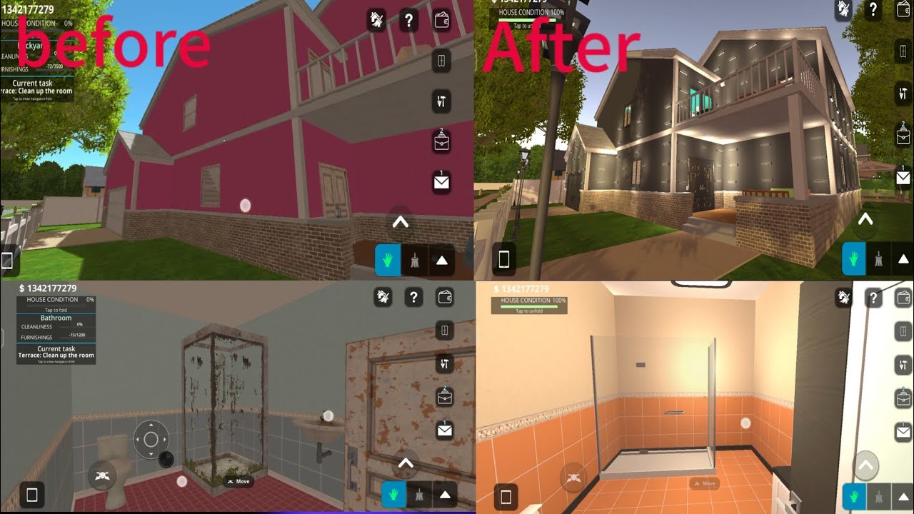 House designer fix and flip gameplay house renovation game for android and ios mobile
