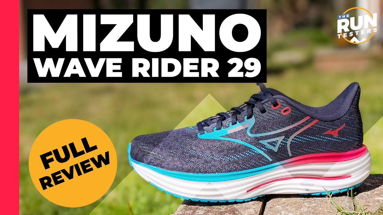 Recenzja but&oacute;w Mizuno Wave Rider 29 | Wszechstronność i wygoda dzięki nowej, bardziej miękkiej po...