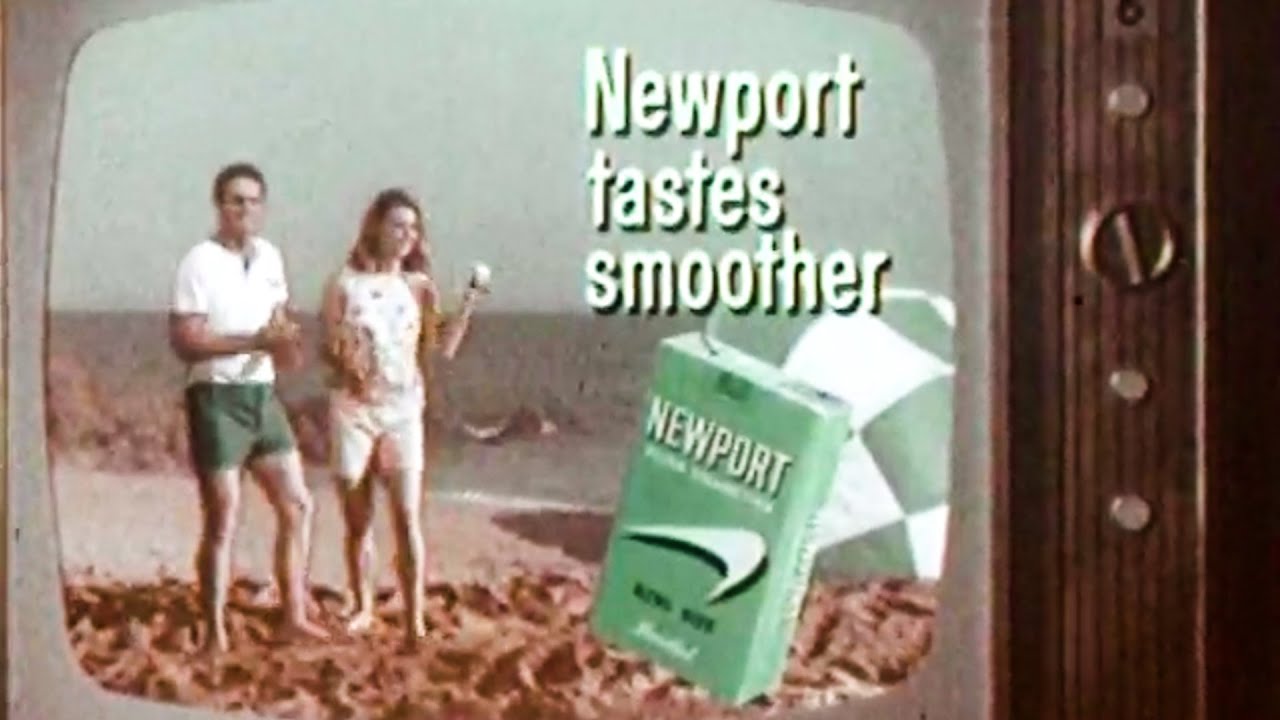 EARLY 1960s CIGARETTE ADS : Newport