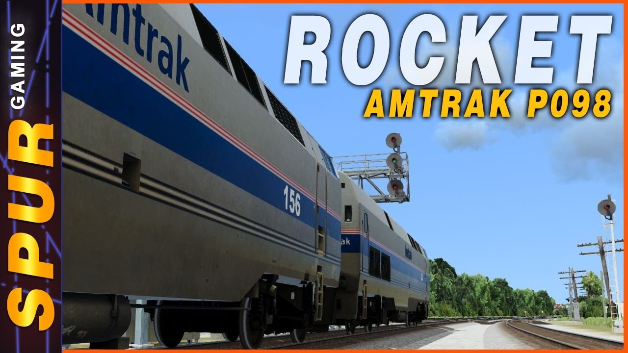 Railroad Drama: Nahunta Sub Adventure with Amtrak's P098 in Run 8