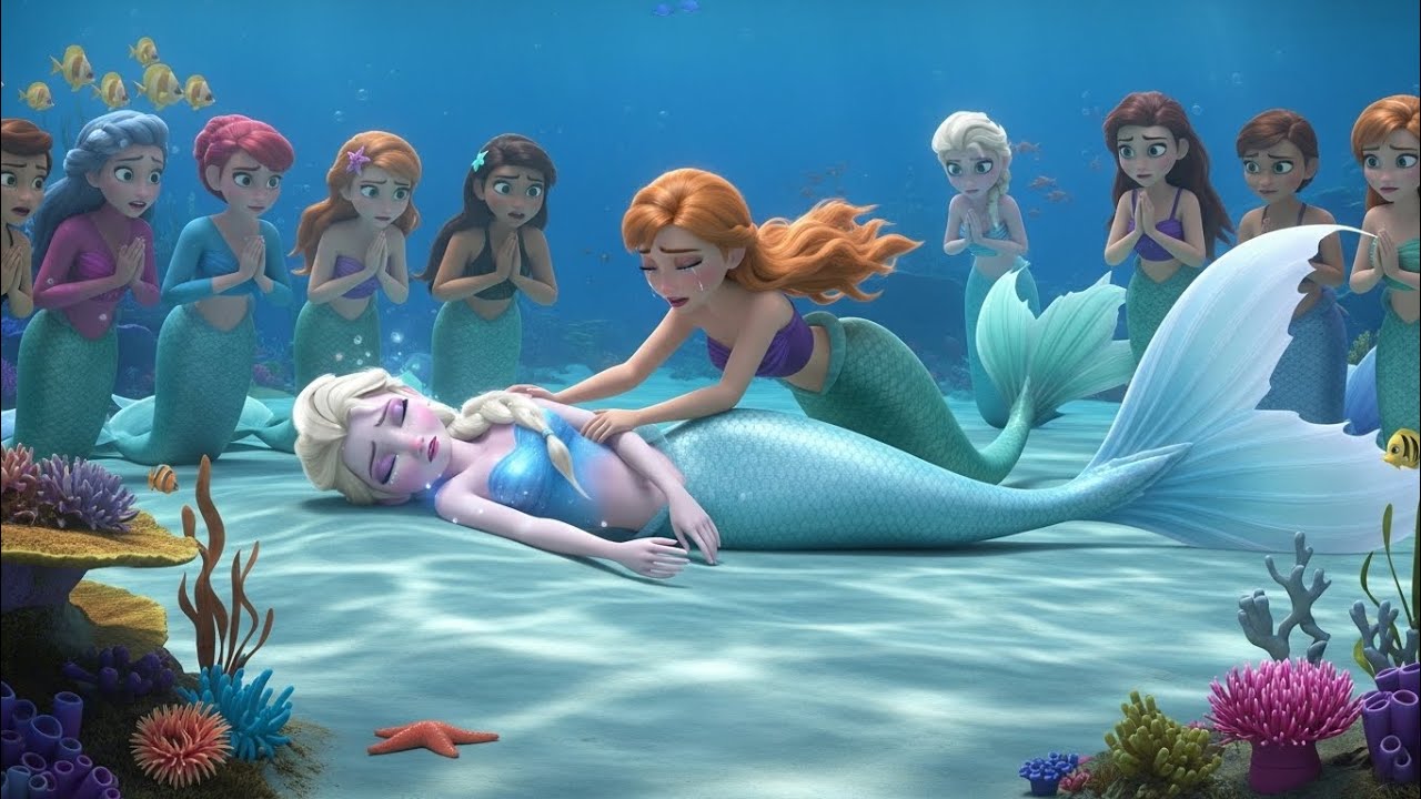 💔❄Elsa Was Sinking… until Anna Reached Her in the Deep 🌊💙❄