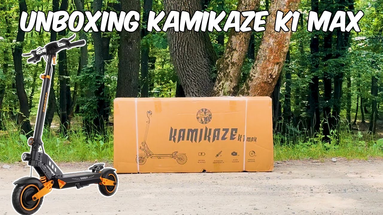 UNBOXING TROTINETA ELECTRICA KAMIKAZE K1 MAX MAI BUNA CA KUKIRIN ???