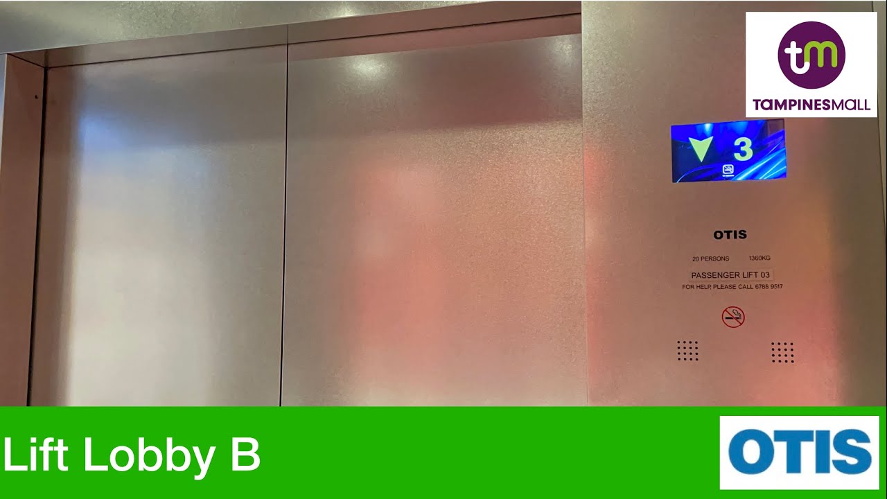 Tampines Mall || Otis Elevator (Lift Lobby B)