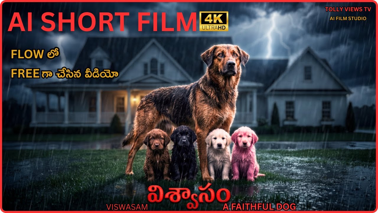 విశ్వాసం | Viswasam A Faithful Dog | AI Short Film | TollyViewsTv