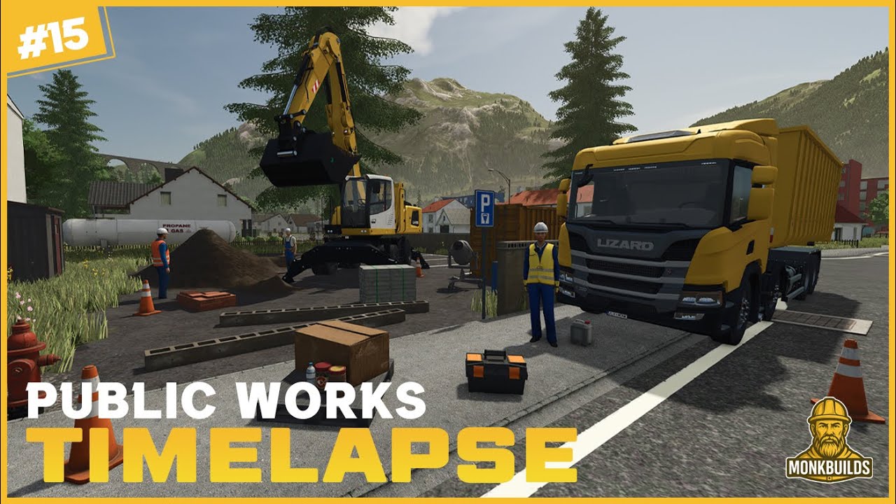 FS25: Moving Dirt to a New Construction Site 🚛⛏️ | Public Works on Erlengrat TP
