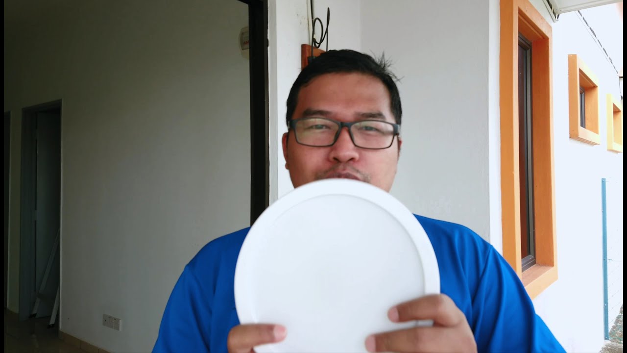 DIY-pasang lampu surface downlight.