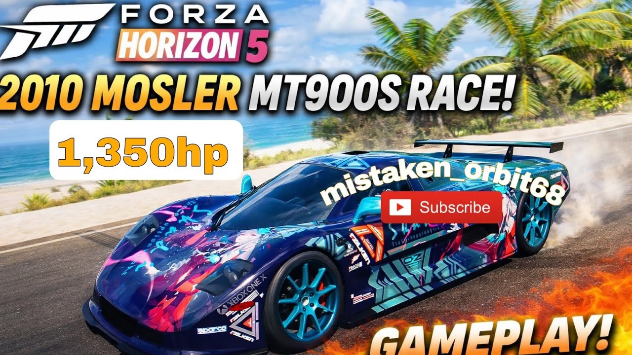 FINALLY I BOUGHT 1‚350 hp MOSLER MT900S RACE CHALLENGE Forza horizon 5 #gaming #forzahorizon5 