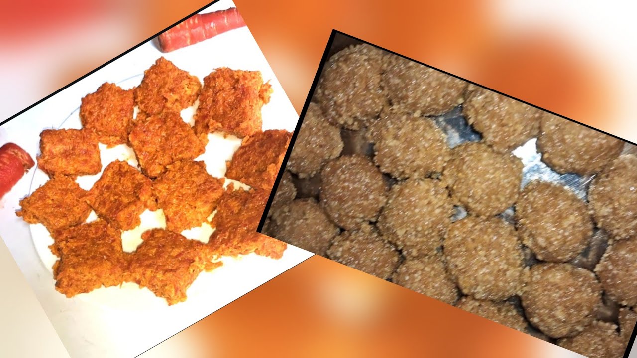 #winterspecial sardi me banaye do tarah ki mithayi Ghar pe | Gajar ki barfi | Chawal-methi ke laddu 