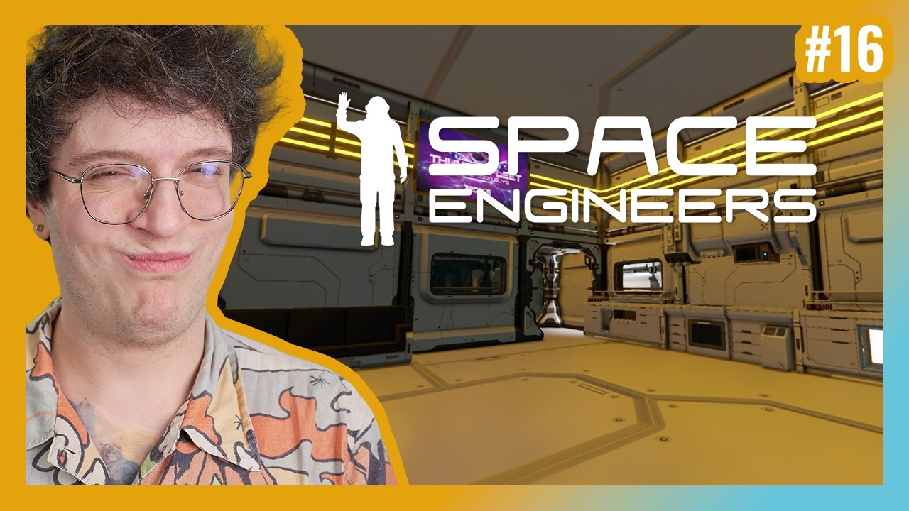 Space Engineers | Je fais voler une PORTE ?! #enguytv #enguy | Let's Play #16