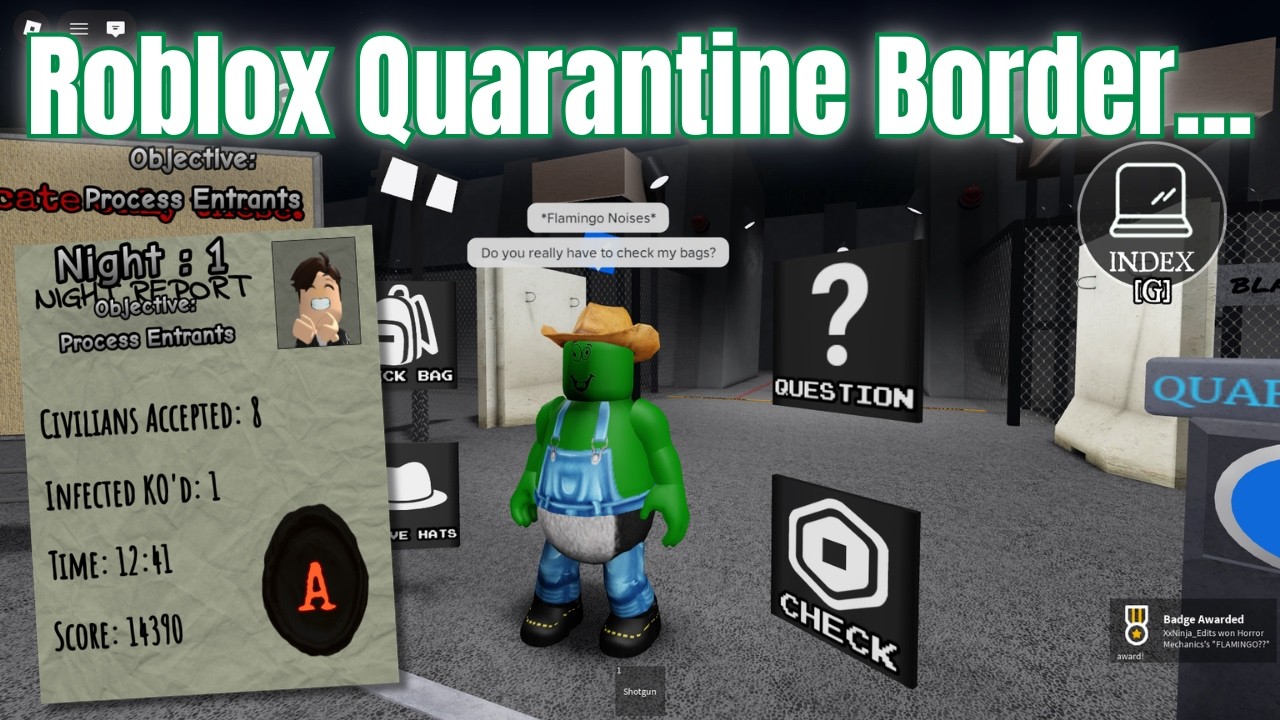 Roblox Quarantine Border...