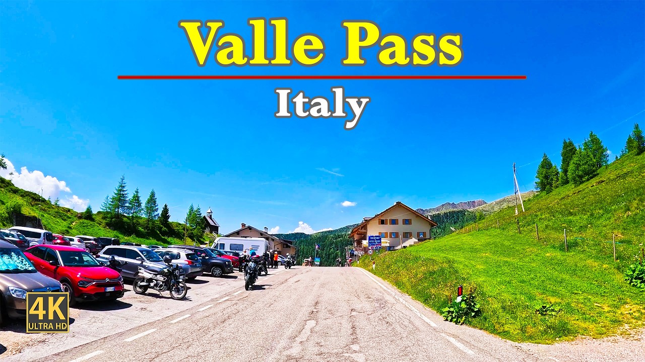 Valles Pass In Italy 🇮🇹 | 4K Driving | Scenic Road Trip | POV Drive