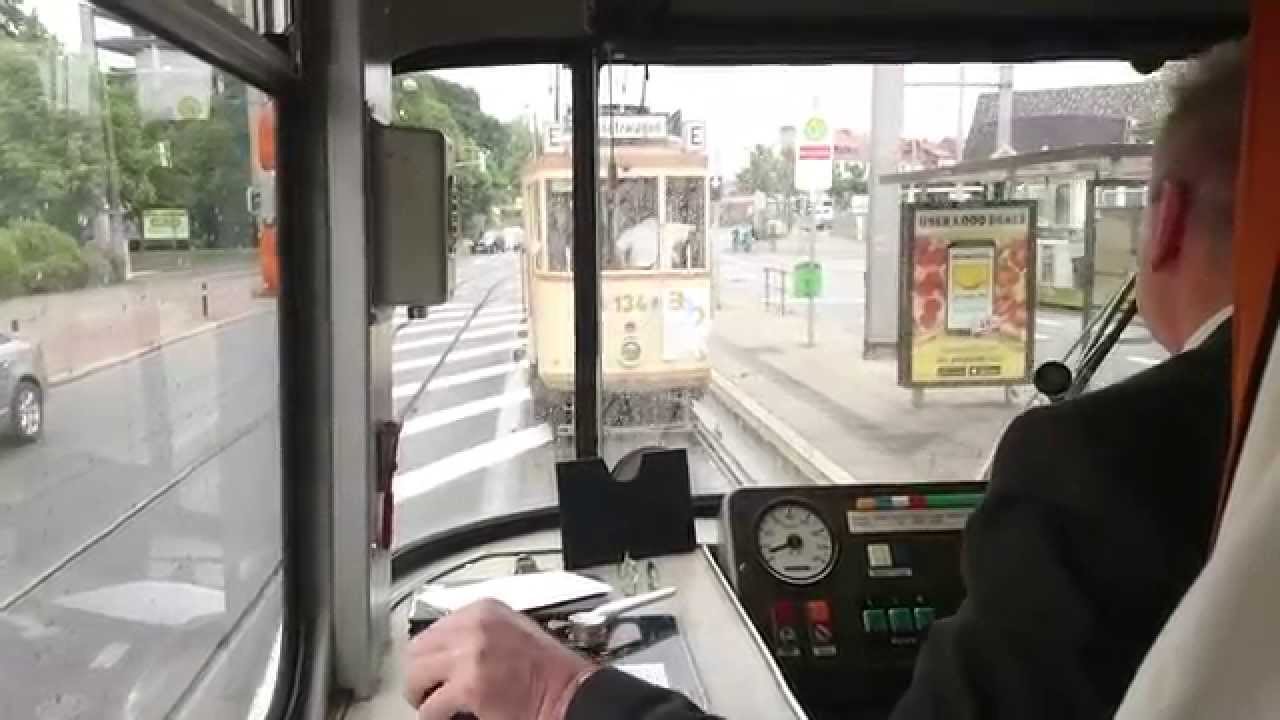 Führerstandsmitfahrt im Bremer Hansa-Wagen 446 der BSAG