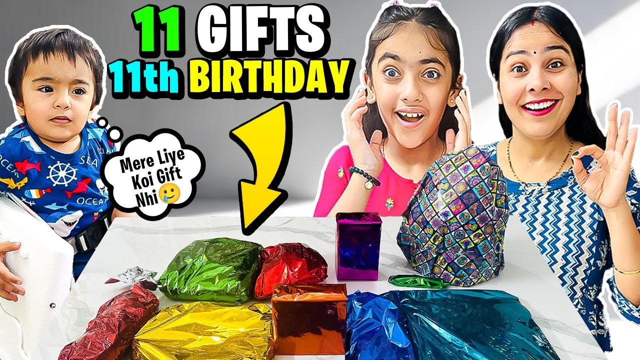 BIRTHDAY GIFTS UNBOXING!🎁🥳💕SAMAYRA ke 11 BIRTHDAY GIFTS |  @SamayraNarulaOfficial