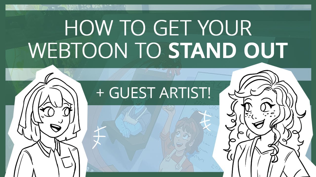 5 Tips to get your webtoon to STAND OUT - art chat with guest artist!