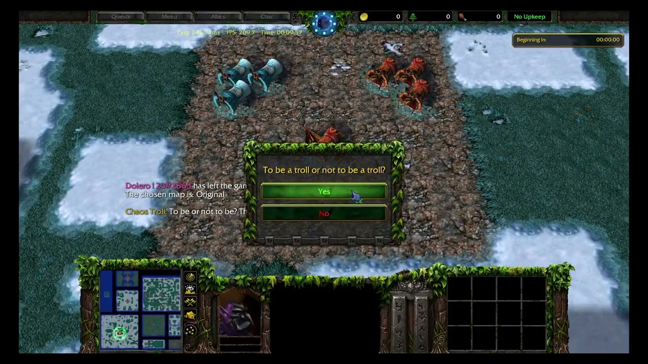 Troll vs Elves 2025 TROLL  - Warcraft III Reforged  2.0 -  Full Gameplay 4