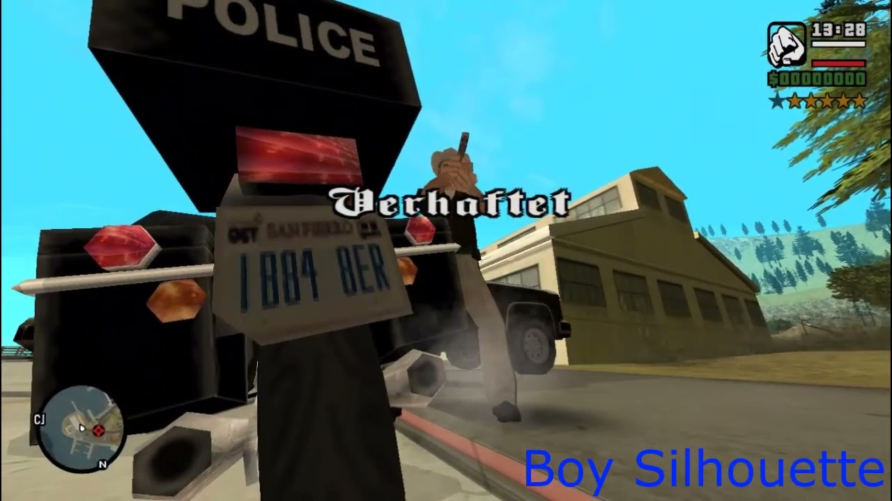 GTA San Andreas Busted
