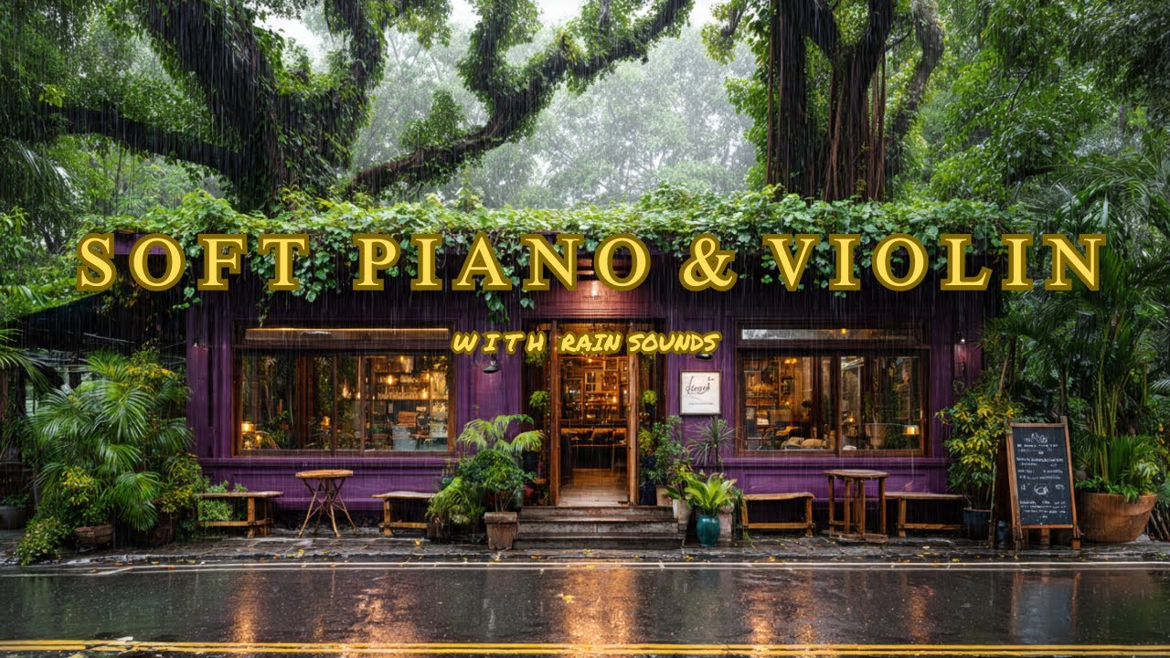 Best Gentle Rain with Ambient Music Layers