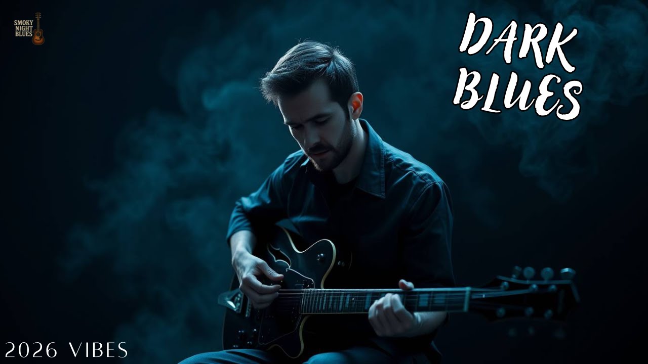 Dark Blues Music for Late Night Souls | Sad Blues Guitar Playlist