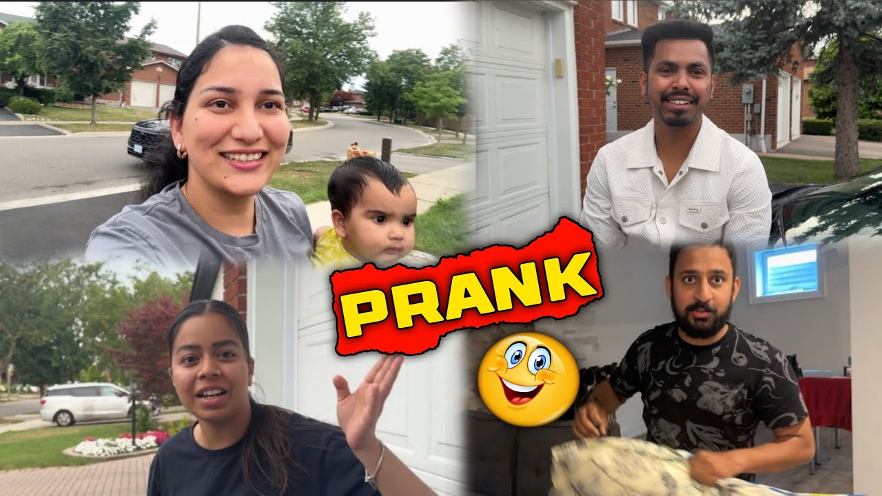 Prank on Umang & Annu😂❤️| Hazu ne khai ice-cream😋| Life in Canada🇨🇦