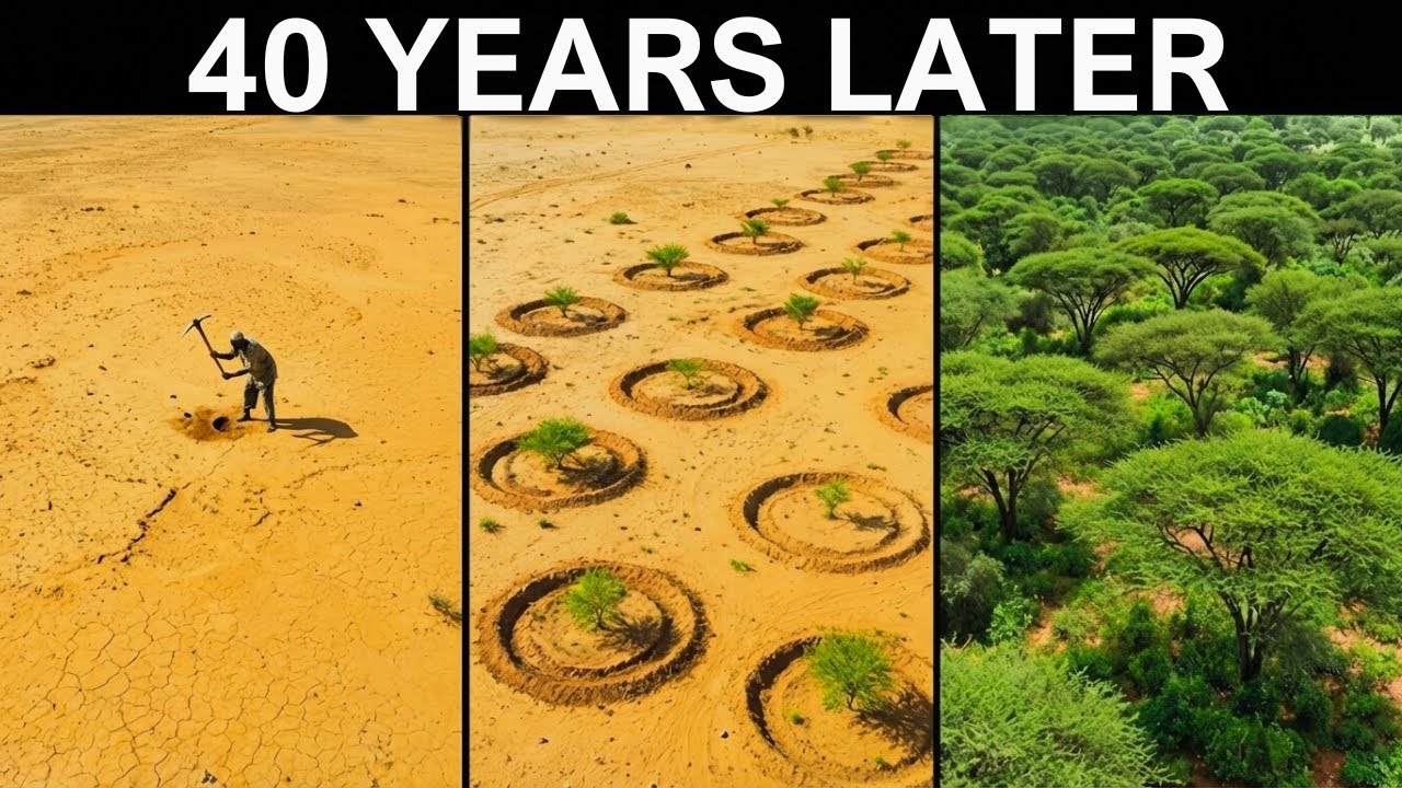 How One Man Reversed Desertification While Governments Failed — Now His Forest Shocks the World