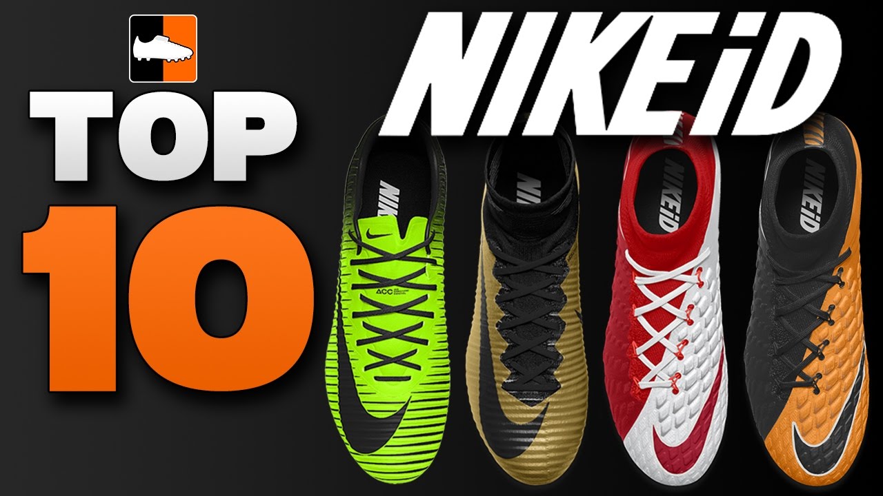 Best Ever NIKEiD Football Boots! Top 10 Greatest Nike Cleats