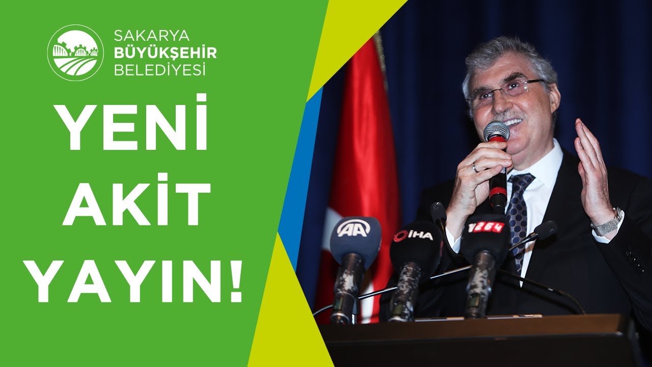 SAKARYA B&Uuml;Y&Uuml;KŞEHİR BELEDİYE BAŞKANI EKREM Y&Uuml;CE, YENİAKİT.COM.TR CANLI YAYININDA