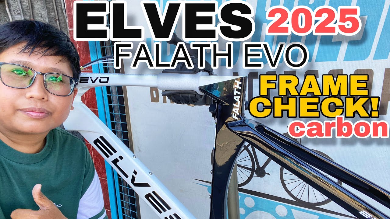 Carbon Road Bike Frame | ELVES FALATH EVO 2025 | quick check!#carbonbike #roadbike #elves