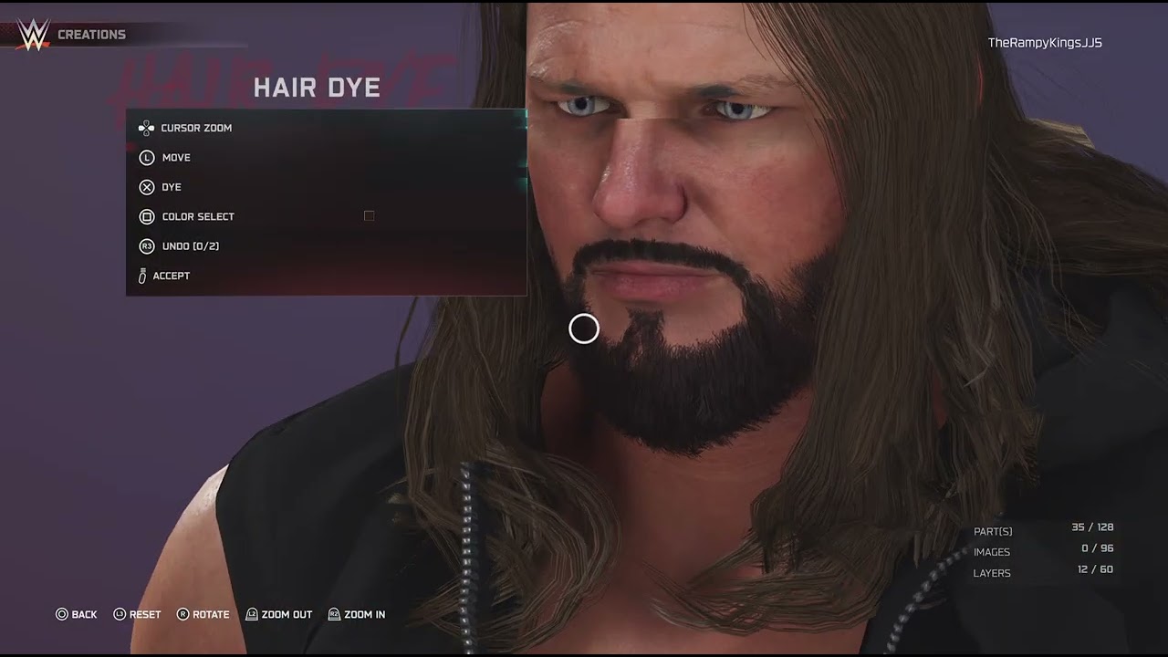 How to make Or get My custom AJ Style in wwe2k25