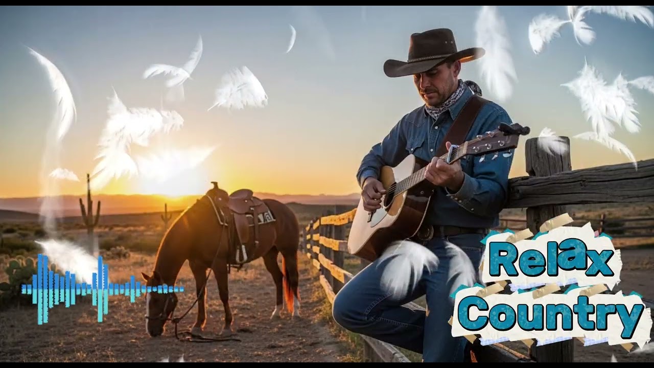 SLOW & RELAXING COUNTRY MUSIC 015 – Calm Playlist / for Relax / Work / Study / Enjoy