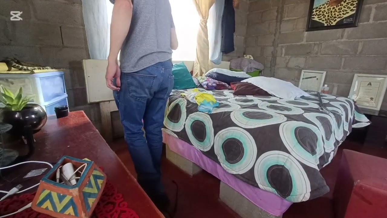 Черная Мамба застала мужчину врасплох, пока он лежал на кровати 😲