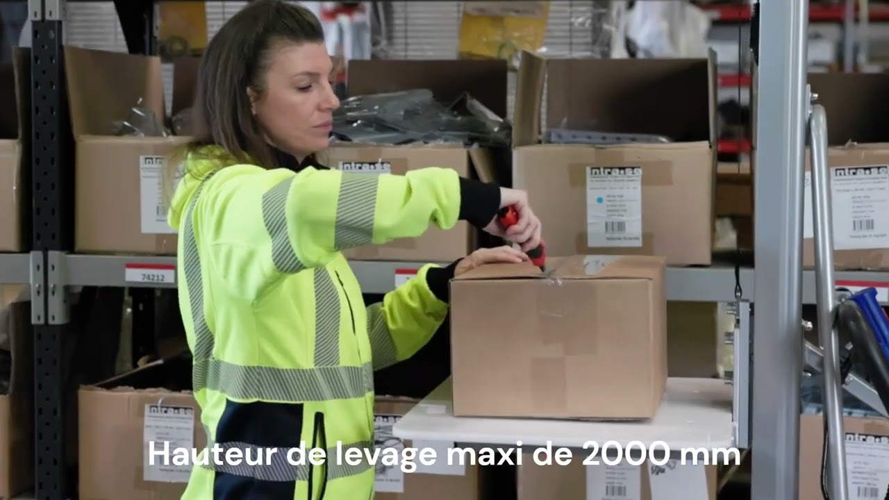 Gerbeur positionneur s&eacute;rie E - SW -  Direct Manutention