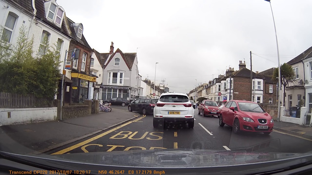 Idiot drivers Eastbourne East Sussex