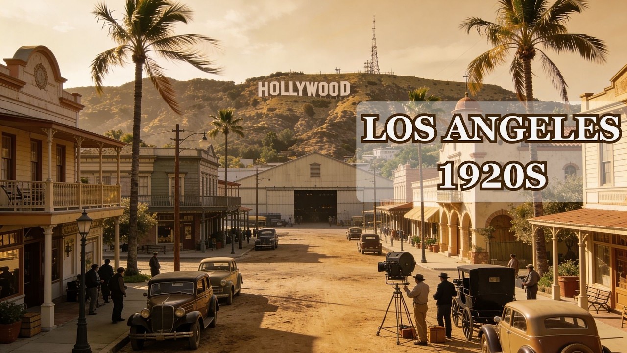 1920s Los Angeles - The Dream Factory (AI Reconstruction)