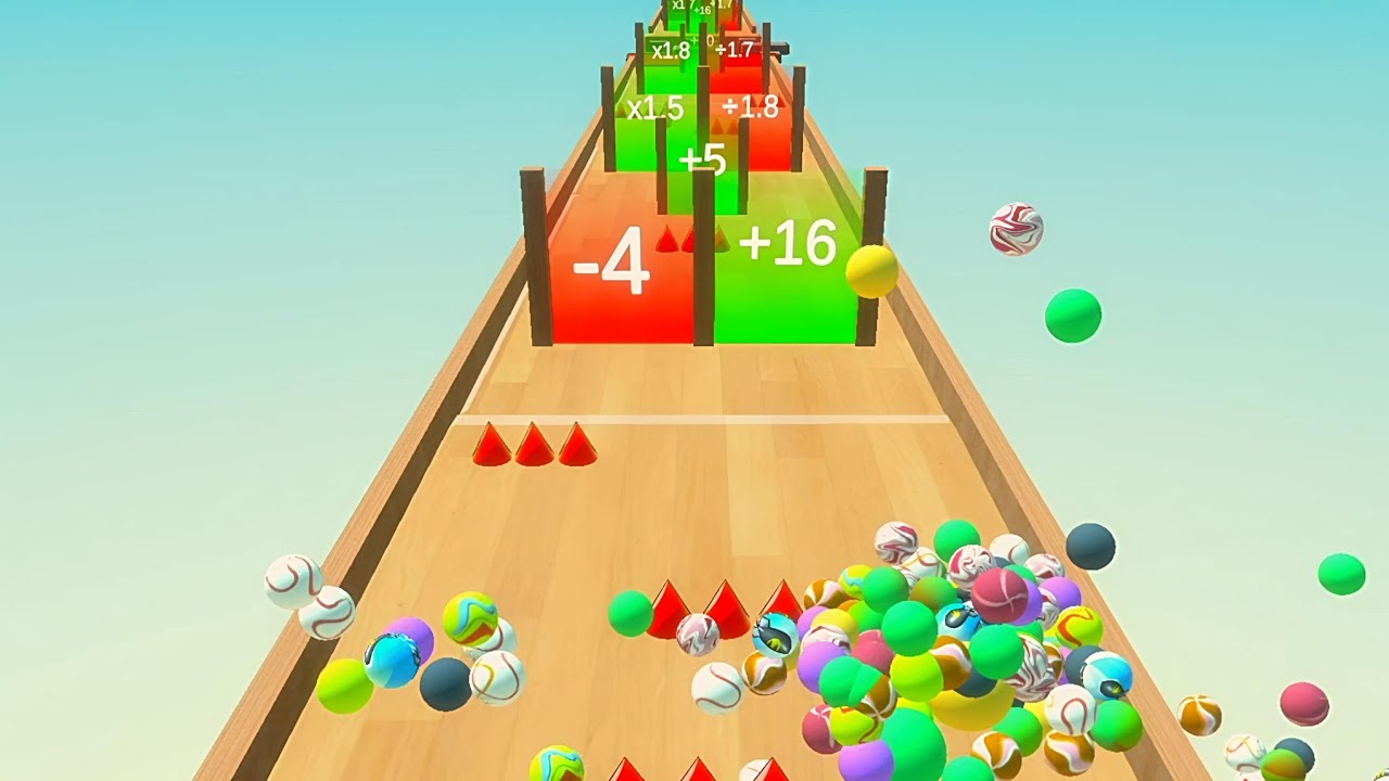 Rolling ball sky Run Escape 3D ios ASMR android run