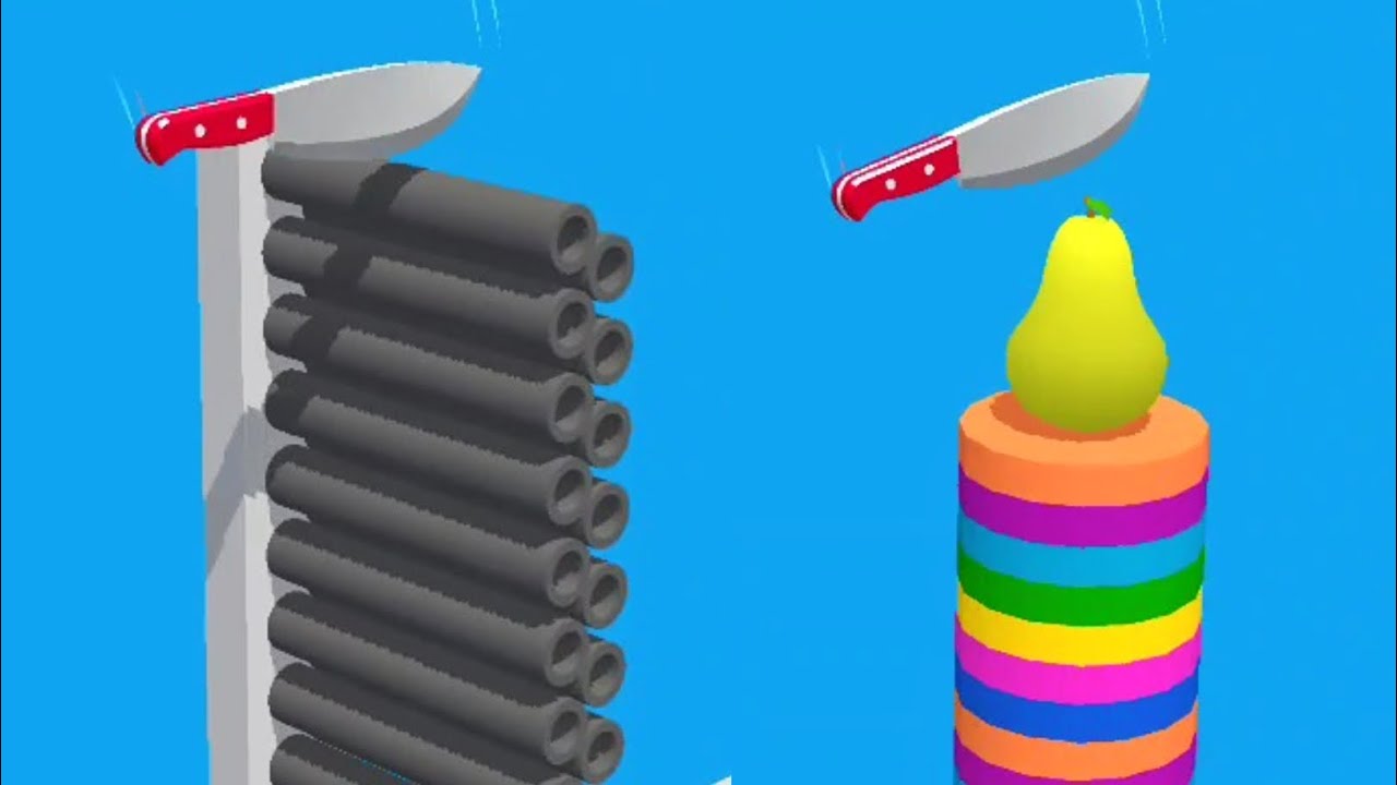 Slice It All Gameplay! Satisfying and Relaxing ASMR Slicing Video NEW UPDATE