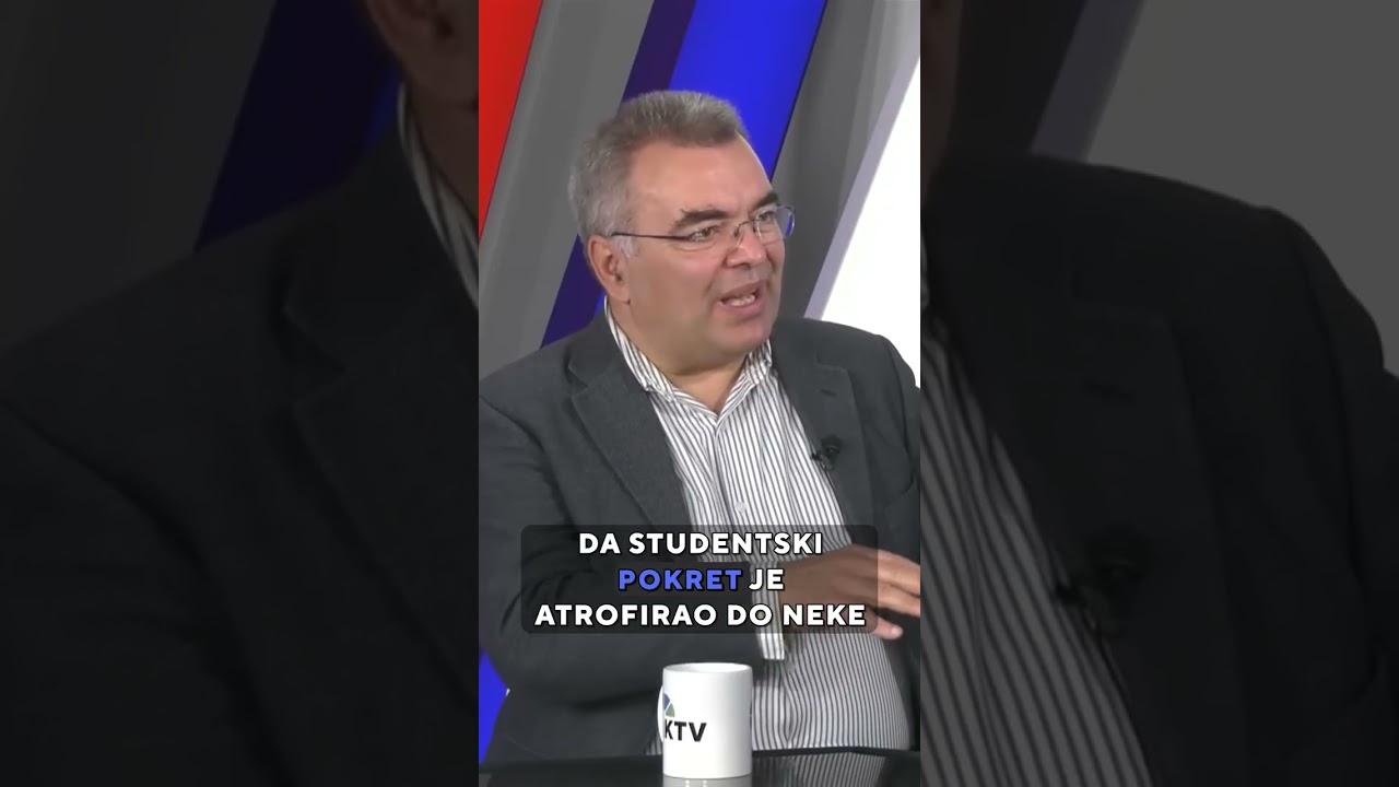 Bojan Dimitrijević -Studentski pokret je atrofirao do neke mere!