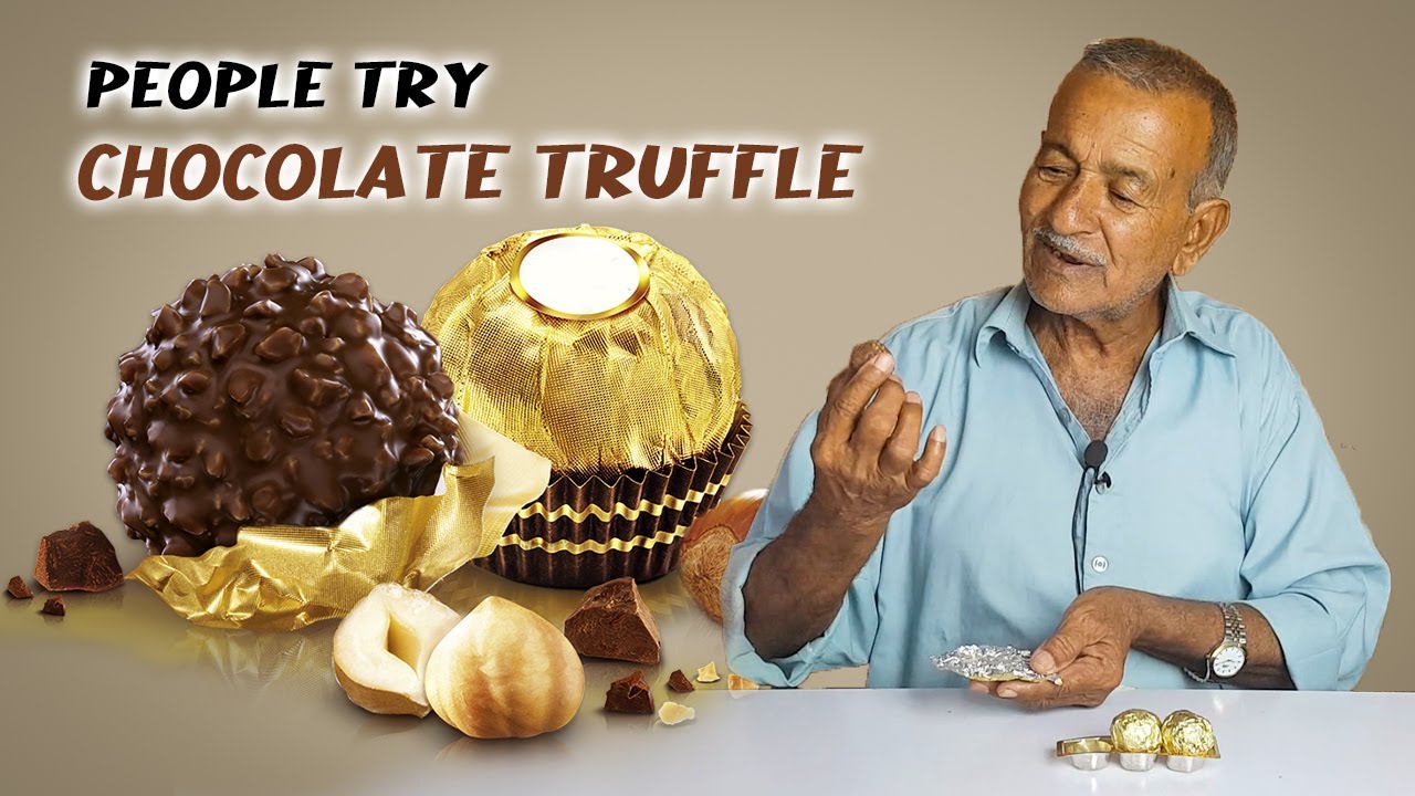 Tribal People Try Chocolate Truffle For The First Time