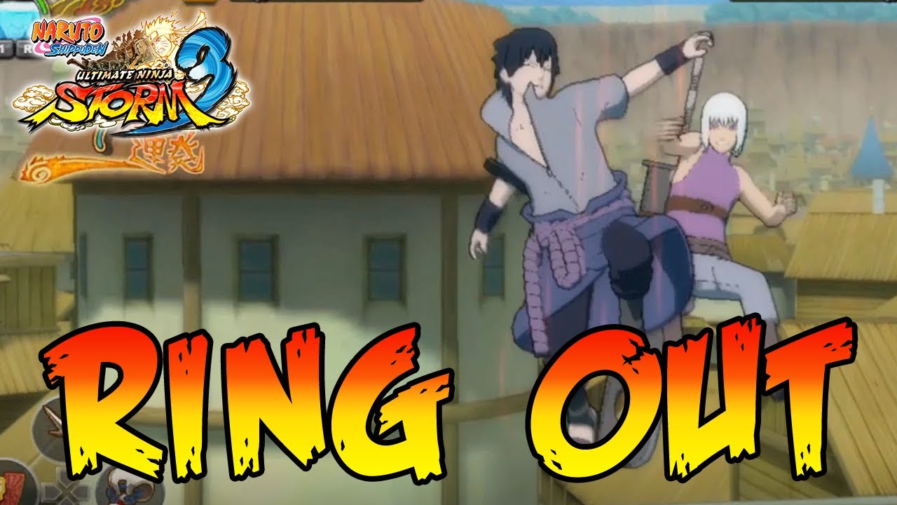 Naruto Shippuden Ultimate Ninja Storm 3 - X360 / PS3 - Ring out and Arena Interactions